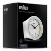 Braun BC07W-DCF kvarca modinātājpulkstenis balts