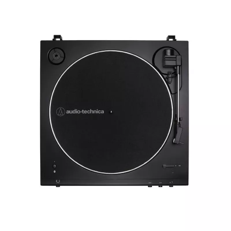AUDIO-TECHNICA Lp60xbt pilnībā automātisks Bluetooth stereo skaņuplašu atskaņotājs – melns