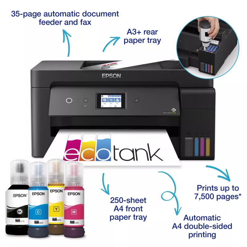 Epson EcoTank ET-15000 tintu printeris A3 4800 x 1200 DPI 17 ppm Wi-Fi
