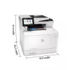 HP Color LaserJet Pro MFP M479fnw, Drukāšana, kopēšana, skenēšana, fakss, e-pasts, Skenēšana uz e-pastu/PDF; 50 lapu automātiskā dokumentu padevēja