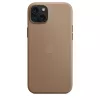 APPLE Apple FineWoven Case with MagSafe iPhone 15 Plus Taupe