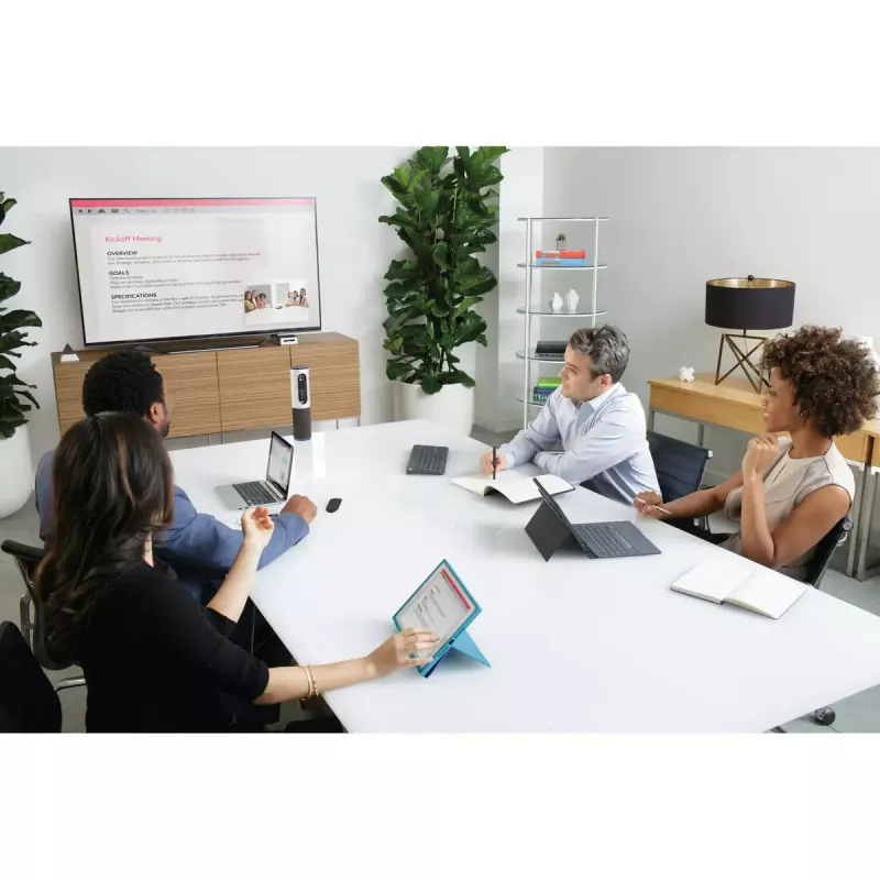 LOGITECH Conferencecam Connect Viss-vienā videokonferenču ierīce sudraba krāsā