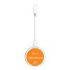 j5create JVAW62 ScreenCast USB-C® bezvadu displeja HDMI™ paplašinātājs, balta un oranža