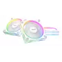 Korpusa ventilators ASUS Prime MR120 120 mm 1600 RPM balta (3-pack, LED, 58 CFM, 23 dB)