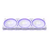 Korpusa ventilators ASUS Prime MR120 120 mm 1600 RPM balta (3-pack, LED, 58 CFM, 23 dB)