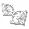 Korpusa ventilators ASUS Prime MR120 120 mm 1600 RPM balta (3-pack, LED, 58 CFM, 23 dB)