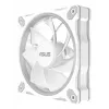 Korpusa ventilators ASUS Prime MR120 120 mm 1600 RPM balta (3-pack, LED, 58 CFM, 23 dB)