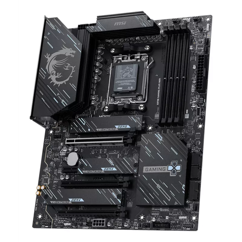 MSI X870E GAMING PLUS WIFI mātesplate AMD X870E Socket AM5 ATX