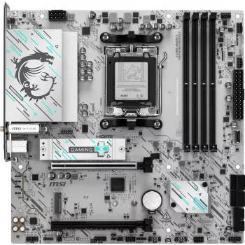 Mātesplate MSI B840M GAMING PLUS WIFI6E microATX, Socket AM5, DDR5 līdz 256 GB, Wi‑Fi 6E, 2.5GbE, M.2 x2, HDMI 2.1