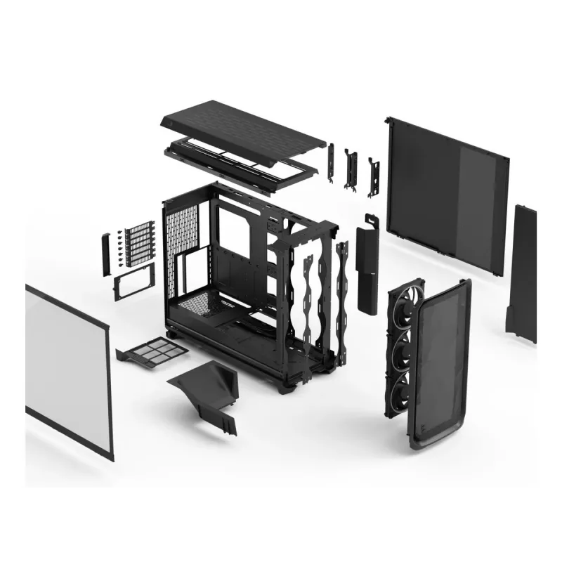 FRACTAL DESIGN Meshify 3 Xl Melns RGB Tg Light Tint