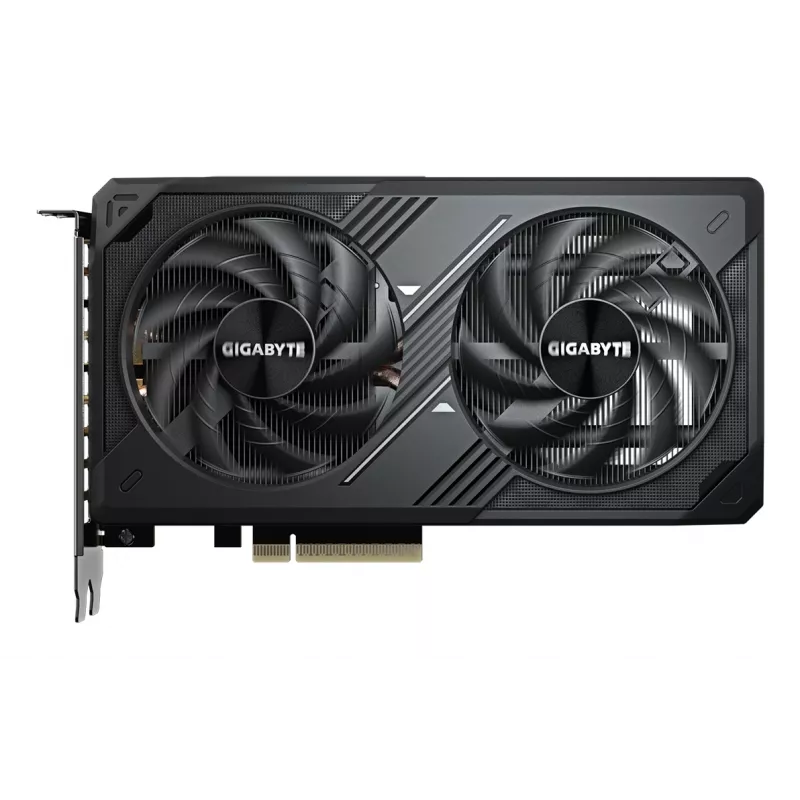 GIGABYTE GeForce RTX 5060 WINDFORCE OC 8G grafiskā karte - 8GB GDDR7, 128bit, PCI-E 5.0, 2512 MHz kodola frekvence, 3 x DisplayPort, 1 x HDMI, GV-N5060WF2OC-8GD