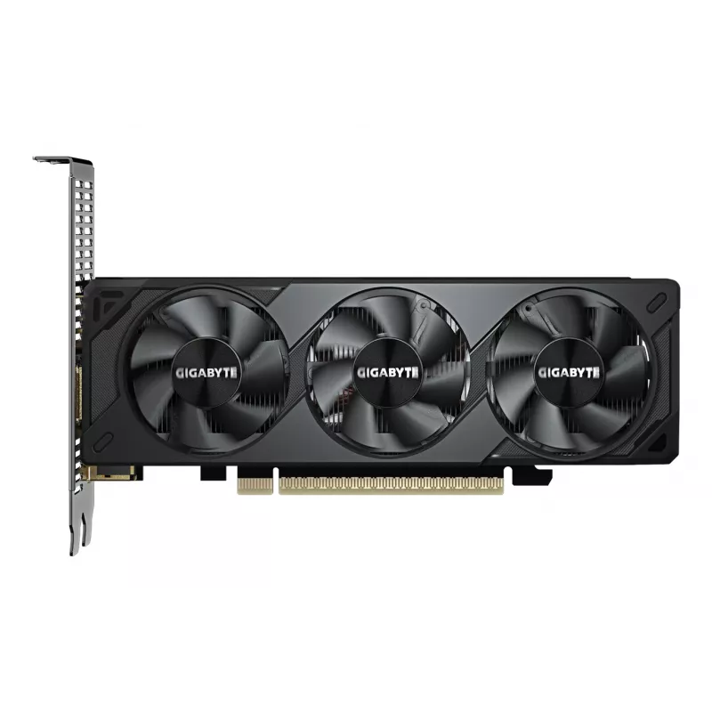 GIGABYTE GeForce RTX 5060 OC Low Profile 8G grafiskā karte - 8GB GDDR7, 128bit, PCI-E 5.0, 2512 MHz kodola takts frekvence, 3 x DisplayPort, 1 x HDMI, GV-N5060OC-8GL