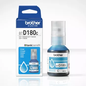 Brother BTD180C ciāna oriģinālā tintes pudele
