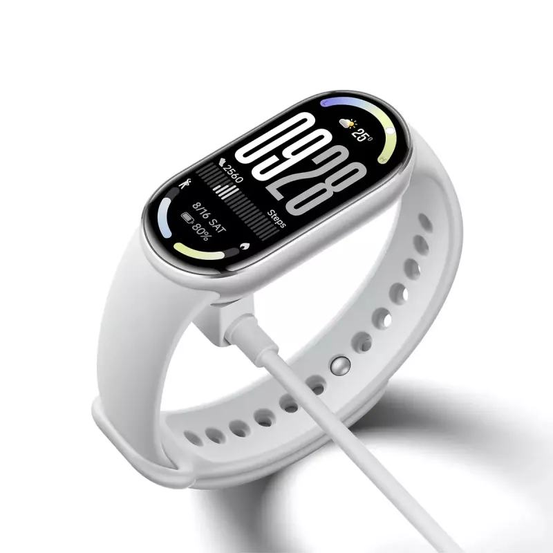 Aktivitātes aproce Xiaomi Smart Band 10 — 1,72 collu AMOLED displejs, rozā, līdz 21 dienas akumulatora darbība
