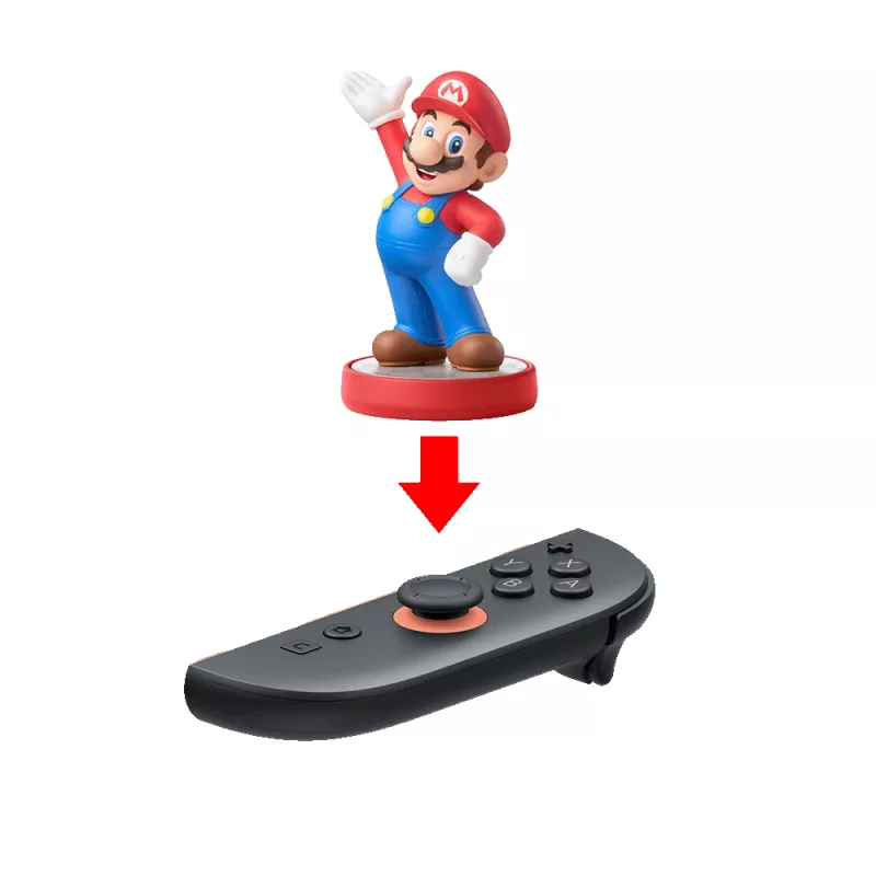 Nintendo Joy-Con 2 (R) Gaiši sarkans, Kursorsvira, Nintendo Switch 2, Sākuma poga, Analogs / Digitāls, Bezvadu, Bluetooth