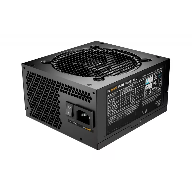 be quiet Pure Power 13 M | 850 W barošanas bloks 20+4 kontaktu ATX ATX melns