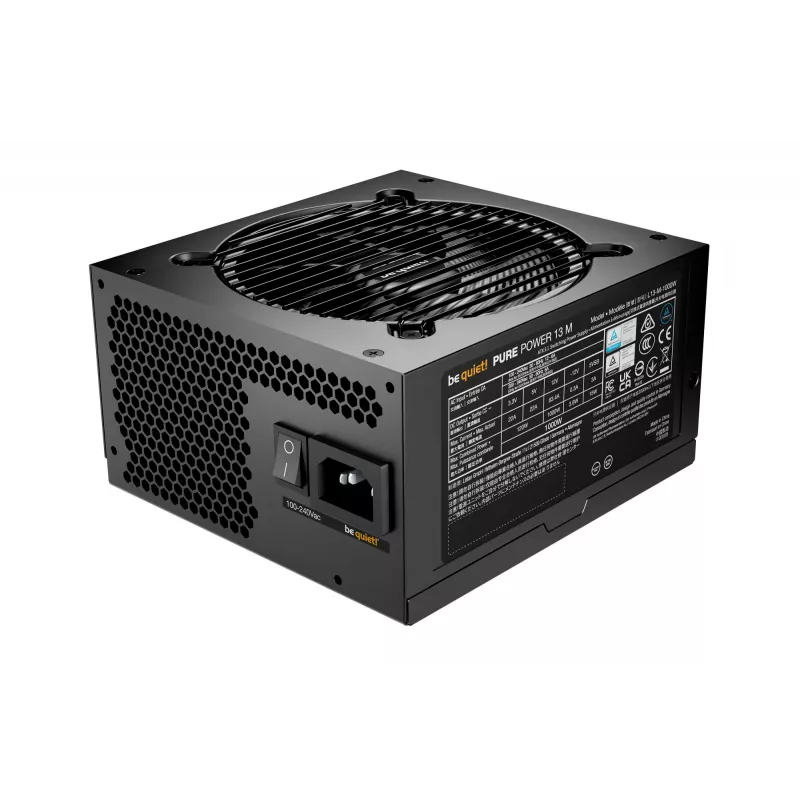 be quiet Pure Power 13 M | 1000W barošanas bloks 20+4 kontaktu ATX ATX melns