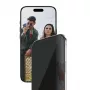 Ekrāna aizsargs PanzerGlass SAFE. Privacy Apple iPhone Air — rūdīts stikls, īpaši plata pielāgošana, EasyAligner, skrāpējumu un triecienu izturīgs
