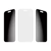 Ekrāna aizsargs PanzerGlass SAFE. Privacy Apple iPhone Air — rūdīts stikls, īpaši plata pielāgošana, EasyAligner, skrāpējumu un triecienu izturīgs