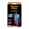 PanzerGlass ® 2-Way Privacy Screen Protector iPhone 17 | iPhone 16 Pro | Ultra-Wide Fit ar EasyAligner
