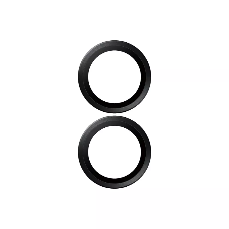 PanzerGlass® Hoops® Kameras lēcu aizsargs melns iPhone 17 | iPhone 16 | 16 Plus