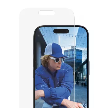 Ekrāna aizsargs PanzerGlass iPhone 17 Pro Classic Fit EasyAligner, izturīgs pret skrāpējumiem un triecieniem
