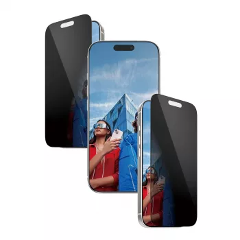 PanzerGlass ® 2-Way Privacy Screen Protector iPhone 17 Pro | Ultra-Wide Fit ar EasyAligner