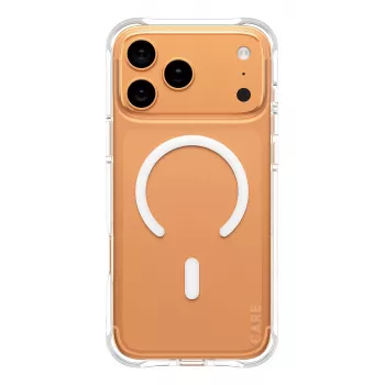 PanzerGlass CARE™ by ® Samba Macīgais Caurspīdīgais ar Balto MagSafe iPhone 17 Pro Max