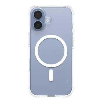 Vāciņš PanzerGlass CARE by Fashionable Case Samba Caurspīdīgs ar Baltu MagSafe iPhone 17