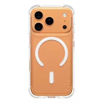 PanzerGlass CARE™ by ® Samba Macīgais Caurspīdīgais ar Balto MagSafe iPhone 17 Pro
