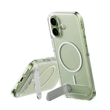 PanzerGlass CARE by Feature vāciņš, caurspīdīgs, ar statīvu un MagSafe, iPhone 17