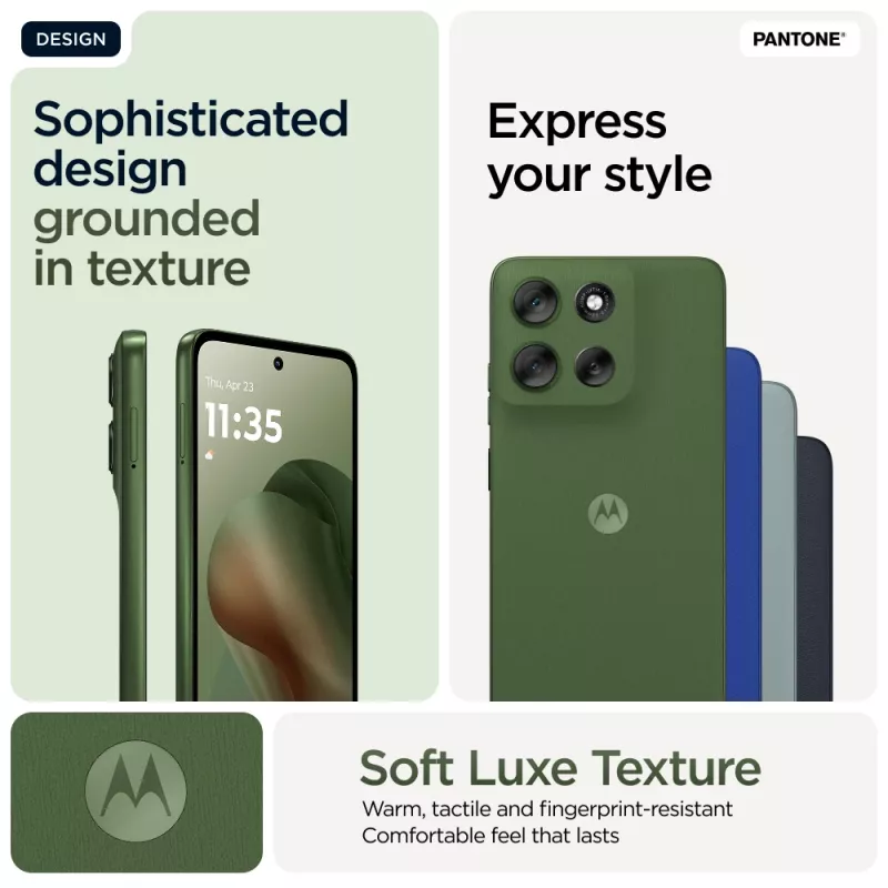Motorola moto g56 5G 17,1 cm (6,72 collu) hibrīds divu SIM Android 15 USB Type-C 8 GB 256 GB 5200 mAh Zaļš