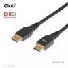 CLUB3D DisplayPort™ 2.1 VESA DP80 sertificēts kabelis 8K240Hz 2m/6.56ft