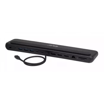 Dokstacija club 3d CSV-2541 USB-C ar HDMI un DisplayPort izejām