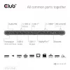 Dokstacija club 3d CSV-2541 USB-C ar HDMI un DisplayPort izejām
