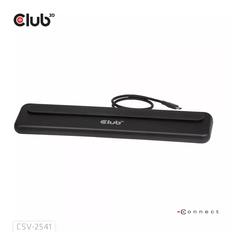 Dokstacija club 3d CSV-2541 USB-C ar HDMI un DisplayPort izejām