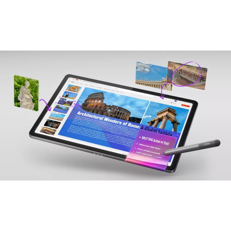 Lenovo Idea Tab Mediatek 128 GB 27,9 cm (11 collas) 8 GB Wi-Fi 5 (802.11ac) Android 15 Pelēks