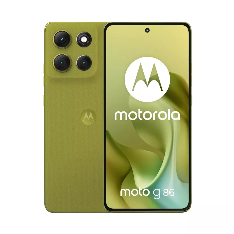 Motorola moto g86 5G 16,9 cm (6,67 collu) Divu SIM karti Android 15 USB Type-C 8 GB 256 GB 5200 mAh Zaļš