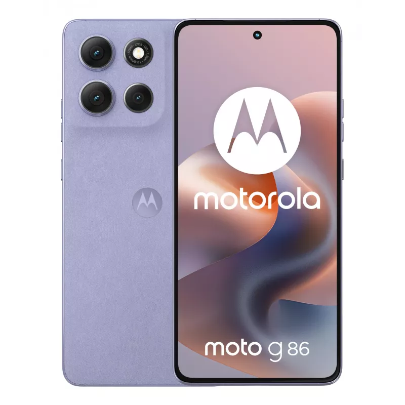 Motorola moto g86 5G 16,9 cm (6,67 collu) Divu SIM kartiņu Android 15 USB Type-C 8 GB 256 GB 5200 mAh Ceriņkrāsa