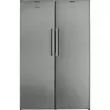 Whirlpool UW8 F2Y XBI F 2 stāvēšanai brīvi novietojams saldētājs 263 L nerūsējošais tērauds