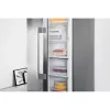 Whirlpool UW8 F2Y XBI F 2 stāvēšanai brīvi novietojams saldētājs 263 L nerūsējošais tērauds