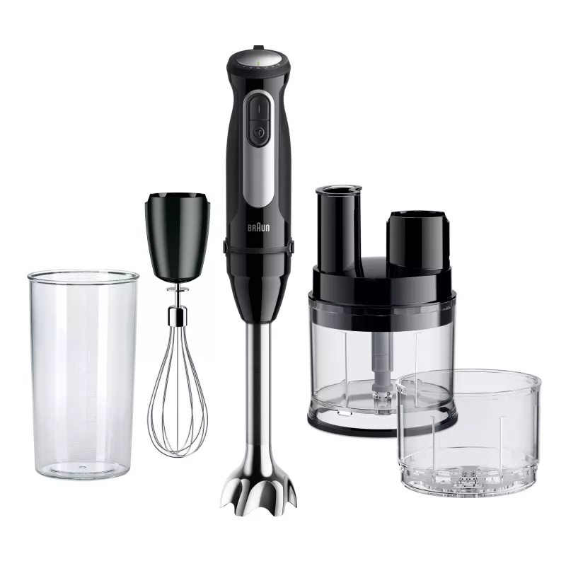 Braun MultiQuick 5 Pro MQ 55755 M 0,6 L iegremdējamais blenderis 1000 W melns