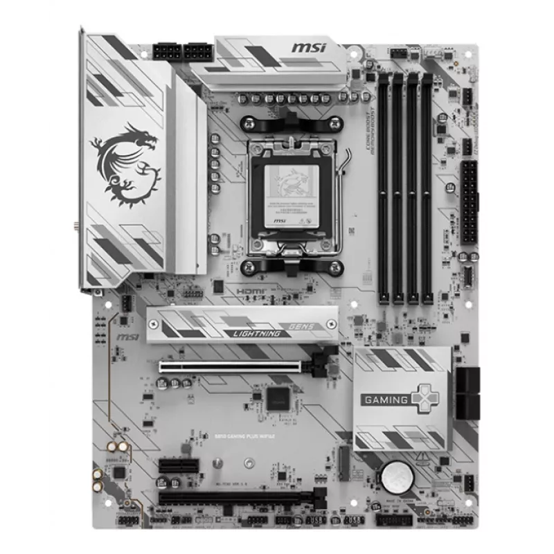MSI B850 GAMING PLUS WIFI6E mātesplate AMD B850 Socket AM5 ATX