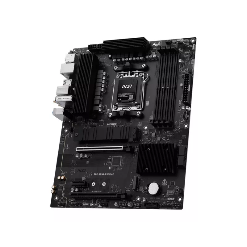 MSI PRO B850-S WIFI6E mātesplate AMD B850 Socket AM5 ATX