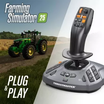 Thrustmaster SimTask FarmStick Melns Flightstick Analogue / Digital PC, PlayStation 5