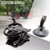 Thrustmaster SimTask FarmStick Melns Flightstick Analogue / Digital PC, PlayStation 5