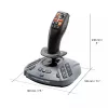 Thrustmaster SimTask FarmStick Melns Flightstick Analogue / Digital PC, PlayStation 5