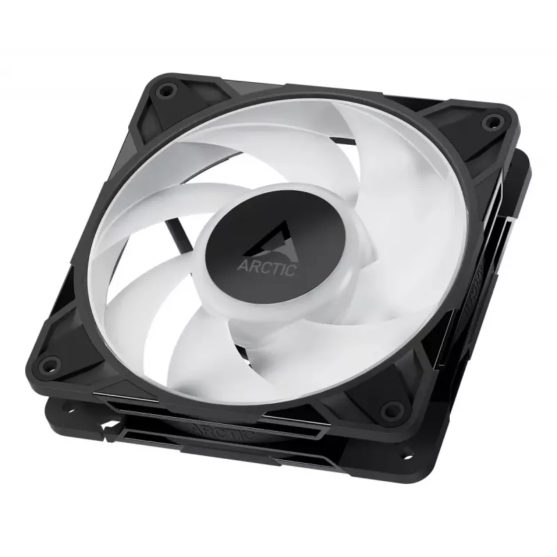 Ventilators ARCTIC Freezer P12 Pro A-RGB 120 mm PWM 131 m³/h Melns Balts