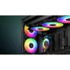Ventilators ARCTIC Freezer P12 Pro A-RGB 120 mm PWM 131 m³/h Melns Balts