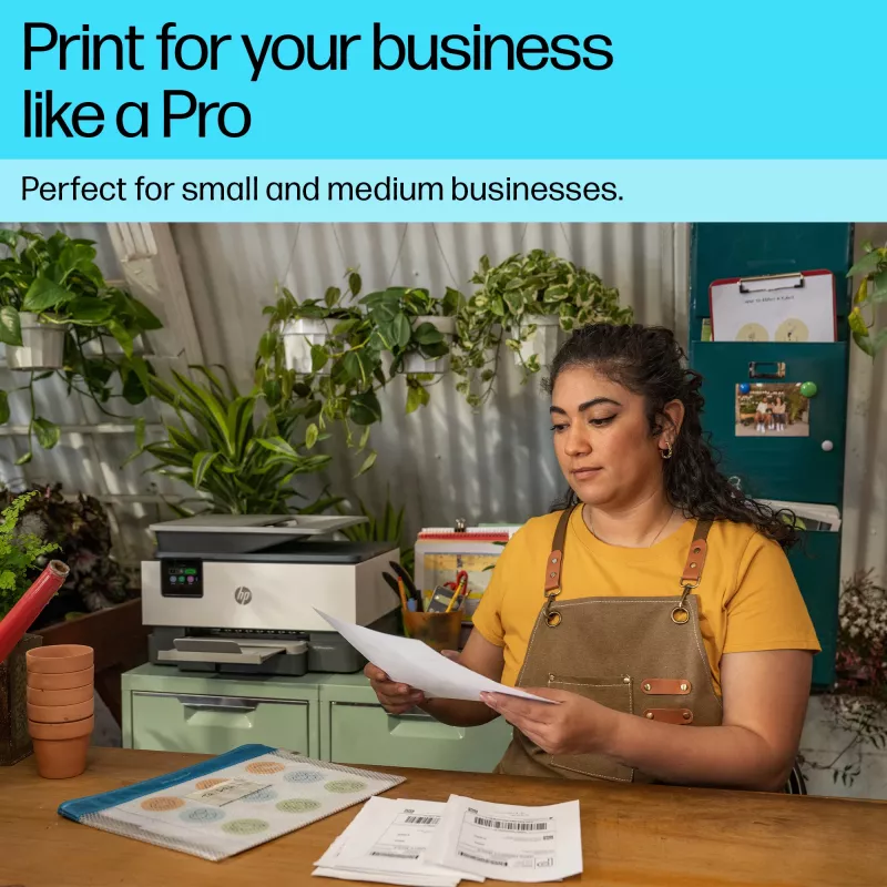 HP OfficeJet Pro 9120e bezvadu daudzfunkciju krāsu printeris, Instant Ink; abpusējā drukāšana